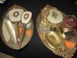 CLASSIC MIRROR, COMB AND BRUSH VANITY SET'S