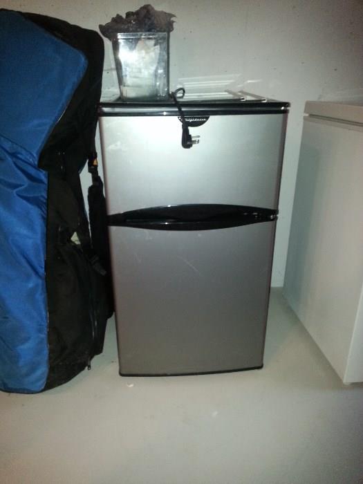Dorm fridge with FREEZER. $55
