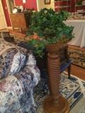                     Antique plant stand