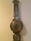                         Brass barometer