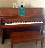 Yamaha p22 upright walnut  excellent condition