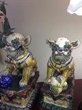Vintage foo dogs