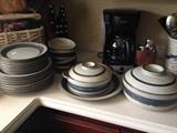 Vintage 1970s stoneware set