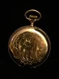 1888 Maiden lane (Seth Thomas) 14k gold RARE pocket watch LESS THAN 1000 KNOW TO EXIST /running cond
