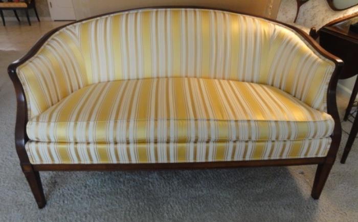 Hickory arm chair, sofa, settee
