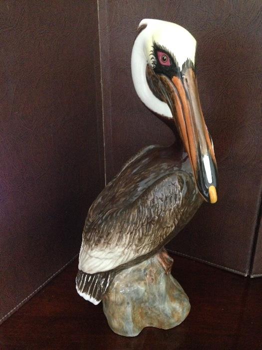 Vintage ceramic pelican by The Townsends
