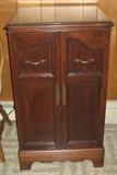 Antique/Vintage Phonograph Album Storage Cabinet - Beautiful!