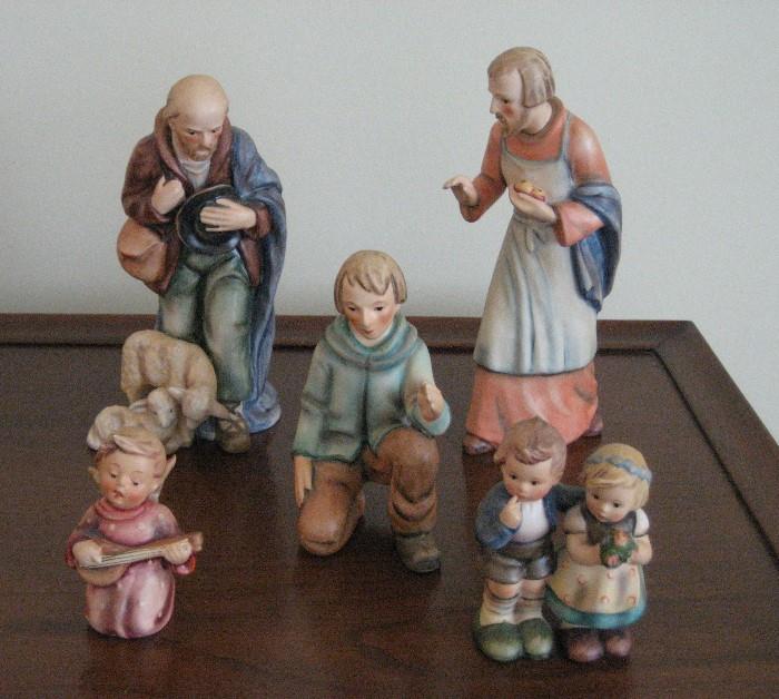 Many Different Hummel Figurines