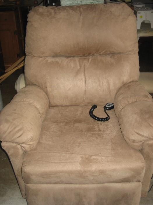 Taupe Easy Lift Recliner