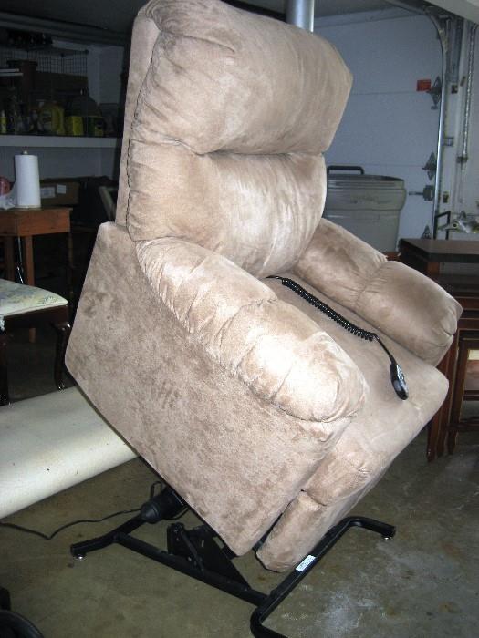 Easy Lift Chair in its Upright Position
