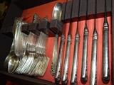 Sterling Silver Flatware, over 80 pieces