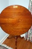 cherry tilt top table
