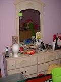 bedroom dresser with mirror