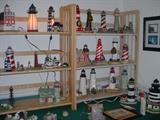 Some of the lighted lighthouse's