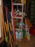 More garden tools and supplies