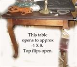 WOOD TABLE 4 X 8 APPROXIMATE SIZE