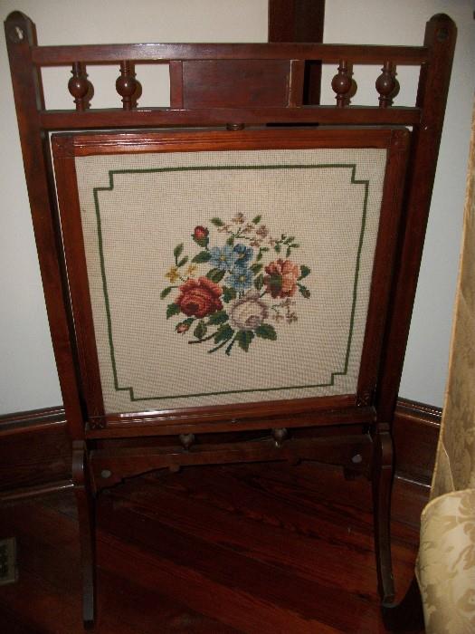 Embroidered Screen