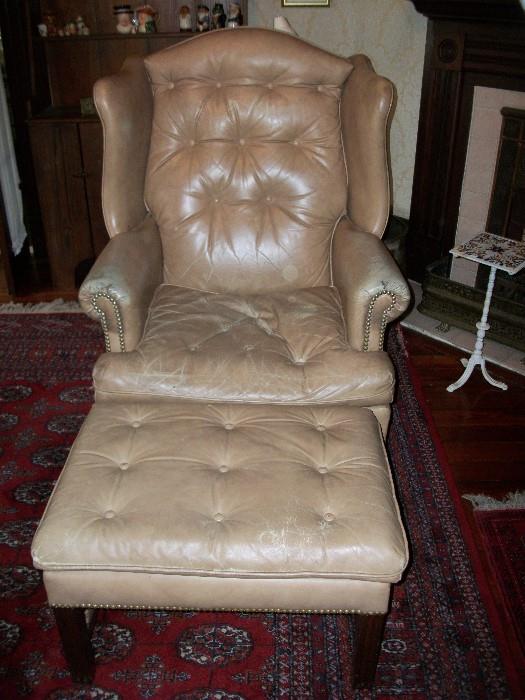Leather Chair sits so-o-o good, it's already broken in!