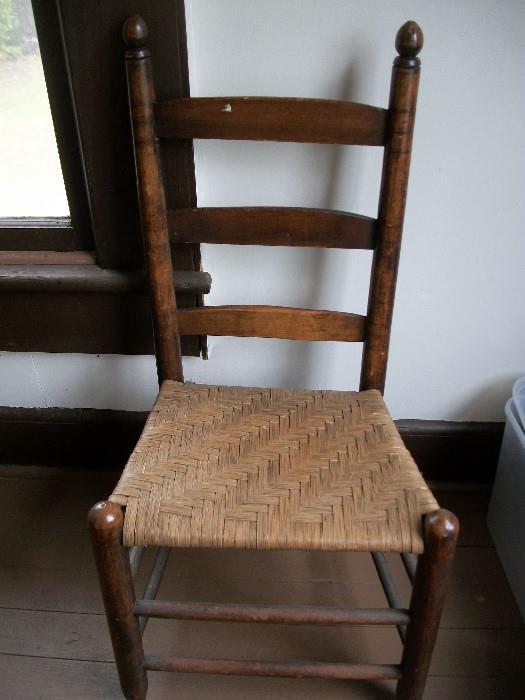 Several Chairs with good patina