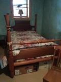 3/4 bed with mattress.  Set of 2 available
