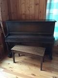 Winter upright piano