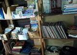 Lots of vintage childrens books and record albums