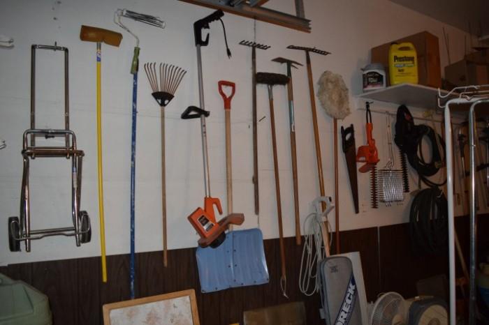 Garage Yard Tools