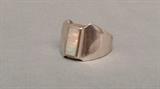 sterling and opal ring