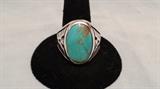 sterling turquoise ring 