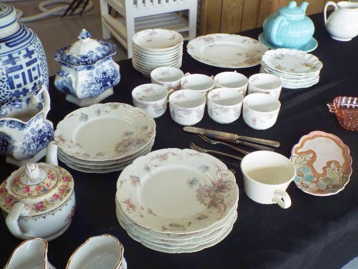 HAVILAND, ASIAN, TRANSFERWARE AND MORE ANTIQUE AND NEWER PORCELAIN