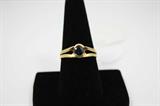 Sapphire in 14K Yellow Gold