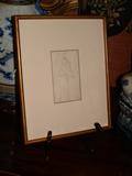 Very nice Charles Shannon drawing signed C S