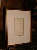 Very nice Charles Shannon drawing signed C S