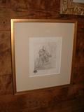 Rembrandt Restrike Print