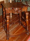 Very early French Court Stool.