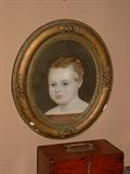 Early 19th Century small portrait of a child.