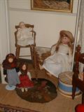 Several doll lots offered for this auction.