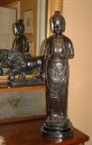 Large Bronze Early Female Buddah Figure.