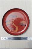 Pine motif lacquer tray