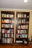 Lots of travel books, novels, coffee table books, music books etc.  Bookshelves for sale, too.