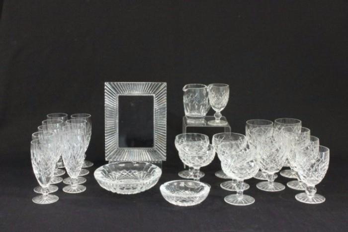 Lot #1006 Lot of Waterford crystal