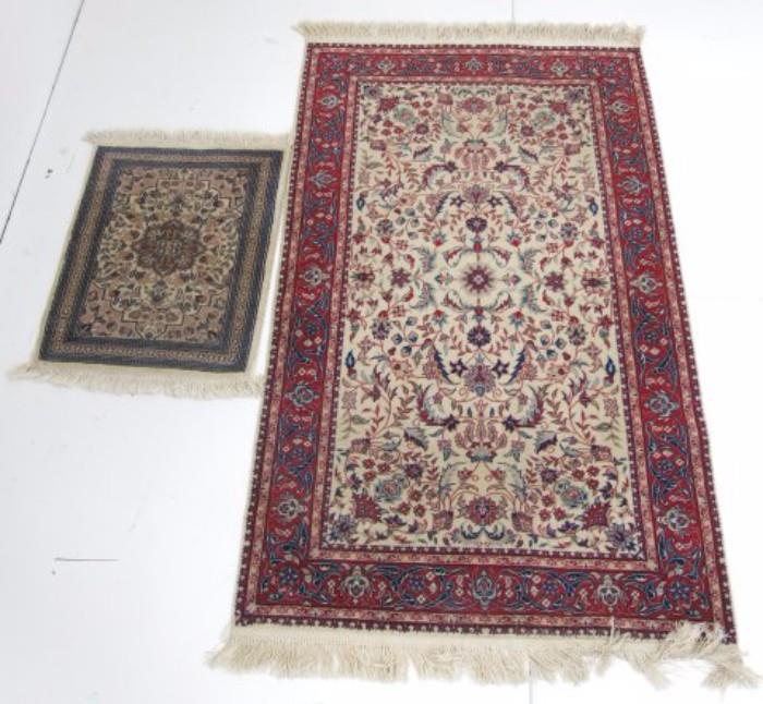 Lot #1196 Handmade scatter rugs
