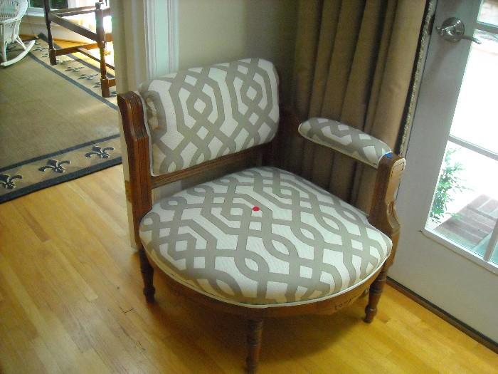 Eastlake corner chair (very nice )
