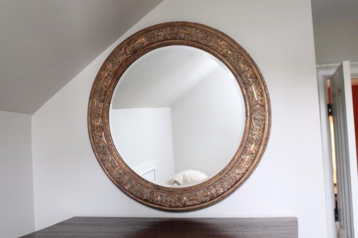 Decorator Mirror with Beveled Glass