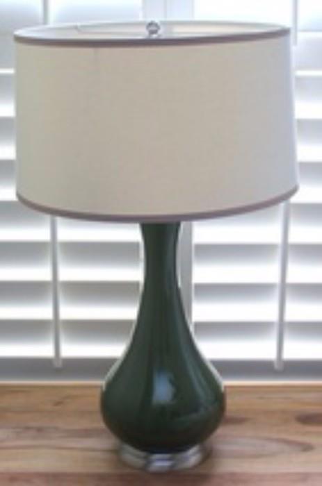 Large Pottery Lamp