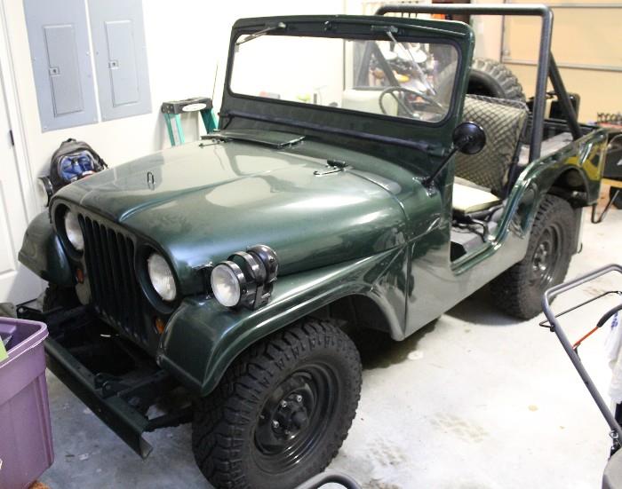 1953 Jeep Willys. Great looking vehicle, a real head turner!