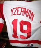 Red Wing Memorabilia Yzerman 19