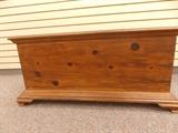 Pine storage box.  Great condition.