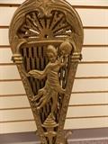 Fireplace Screen - very ornate in brass