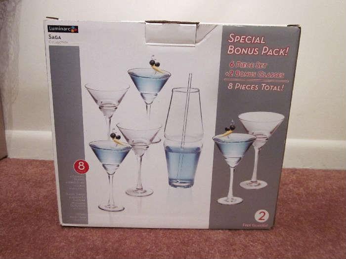 Luminarc, Saga Collection, drink set.